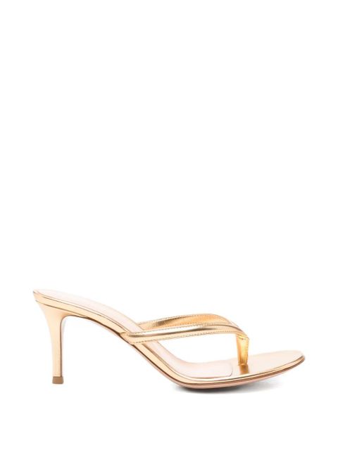 Gianvito Rossi Calypso thong sandals - Gold - zdjęcie produktu nr 1