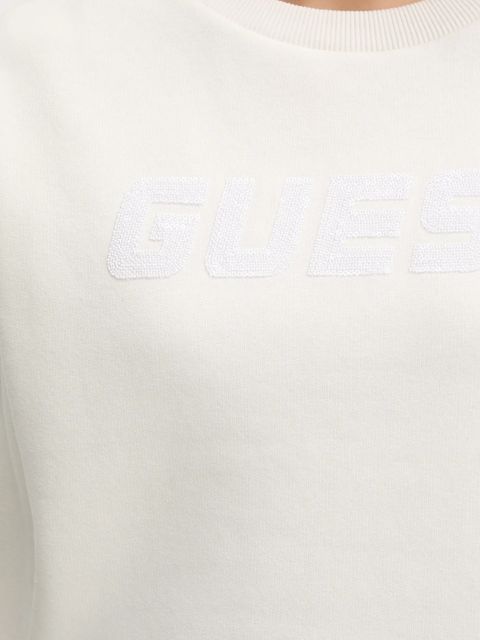 Guess bluza AELIA damska kolor beżowy gładka V5BQ10 KB681