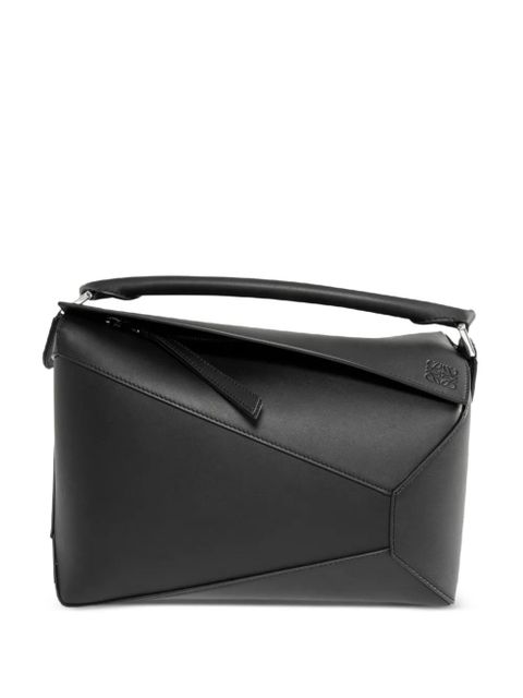 LOEWE medium Puzzle Edge cross body bag - Black - zdjęcie produktu nr 1