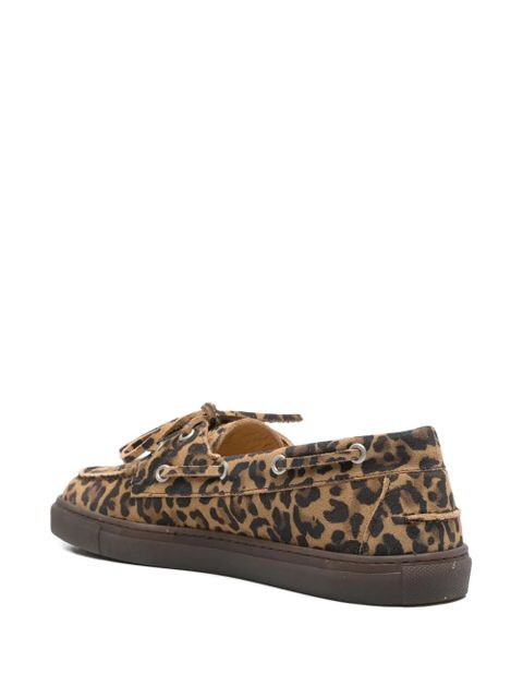 Copenhagen animal-print sneakers - Brown
