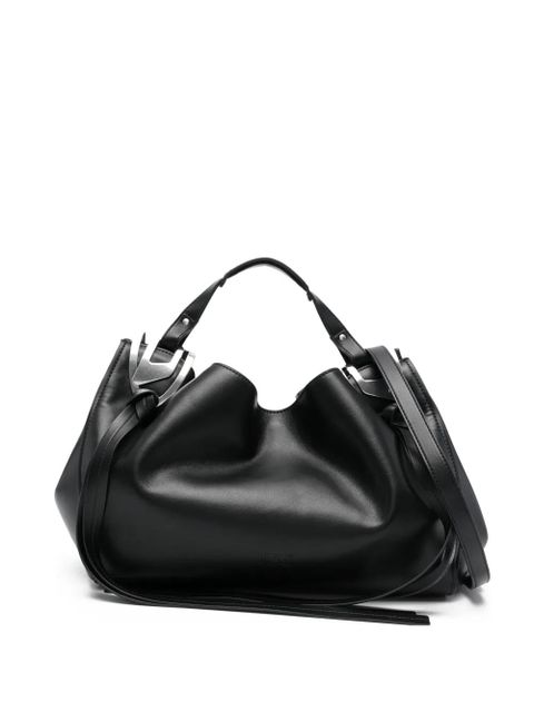 Diesel knot-D top-handle bag - Black - zdjęcie produktu nr 1