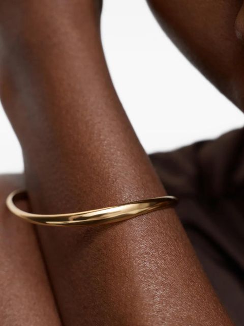Monica Vinader Swirl bangle bracelet - Gold - zdjęcie produktu nr 2