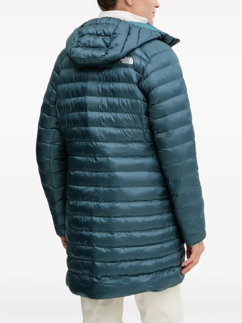 The North Face Huila hooded quilted parka coat - Blue