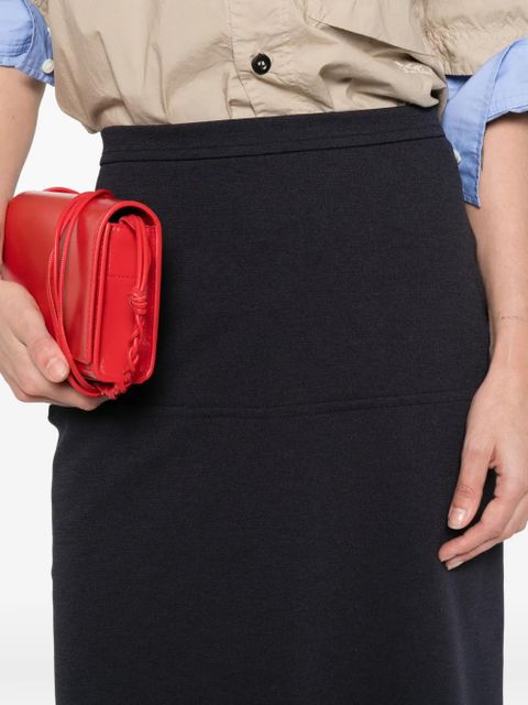 Jil Sander panelled skirt - Blue