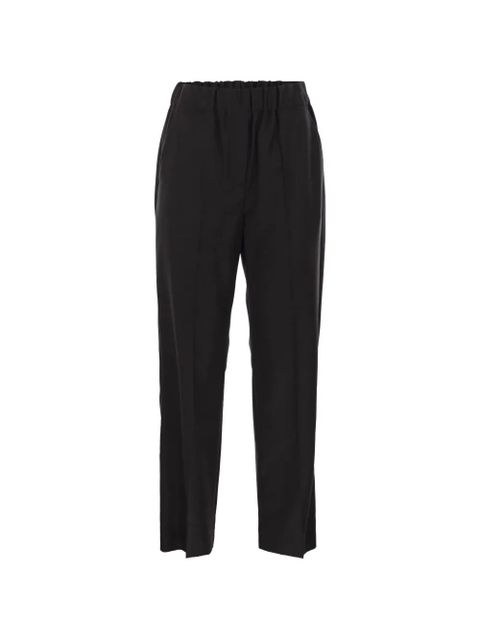 Weekend Max Mara Hateley elasticated waist patch pocket trousers - Black - zdjęcie produktu nr 1