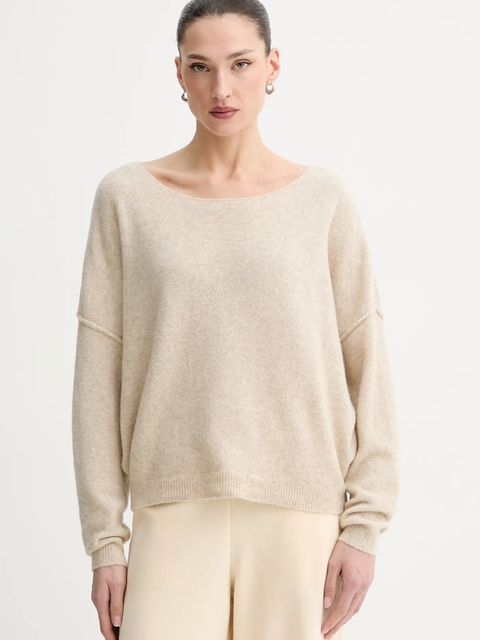 American Vintage sweter z domieszką wełny PULL ML COL BATEAU - zdjęcie produktu nr 1