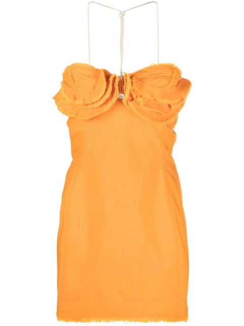 Jacquemus La robe Artichaut minidress - Orange - zdjęcie produktu nr 1