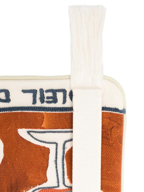 ALEMAIS x Laurence Leenaert Soleil D´Amour zip clutch bag - Brown