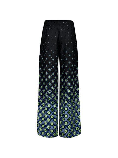 Casablanca monogram palazzo pants - Black - zdjęcie produktu nr 2