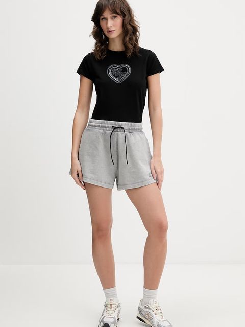 HUGO Blue szorty dresowe damskie bawełniane Norlina_B_1 - zdjęcie produktu nr 1