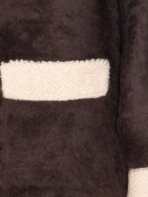 Guest In Residence contrast-trim jacket - Brown