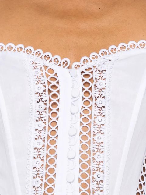 Charo Ruiz Ibiza Dafelle midi dress - White