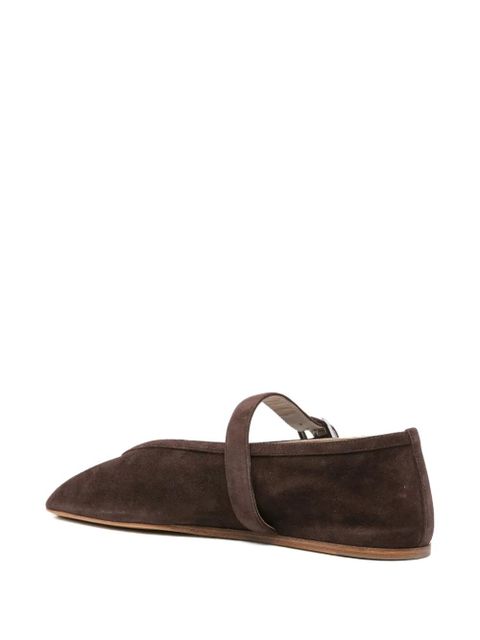 Le Monde Beryl Stella buckle-fastening ballet flats - Brown