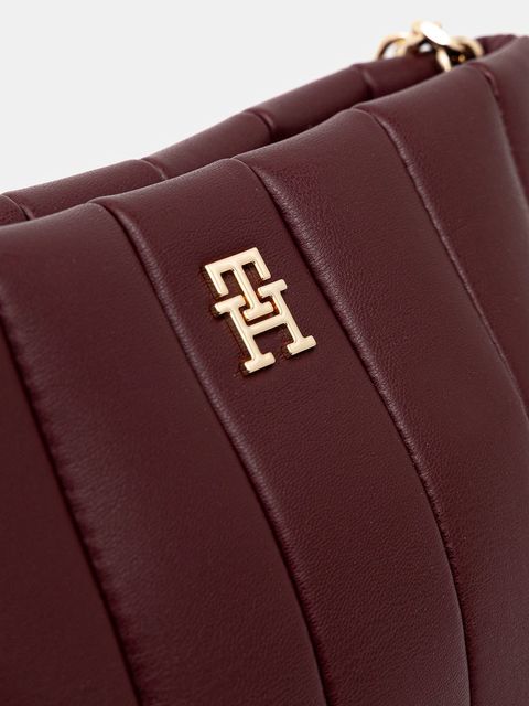 Tommy Hilfiger torebka kolor bordowy AW0AW17690
