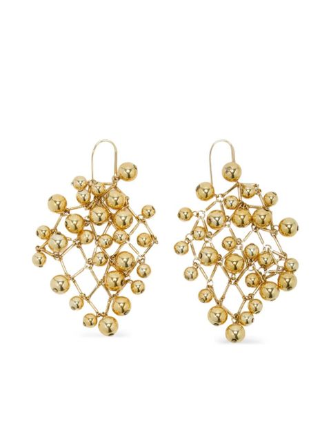ISABEL MARANT gold bead cascade earrings - zdjęcie produktu nr 1
