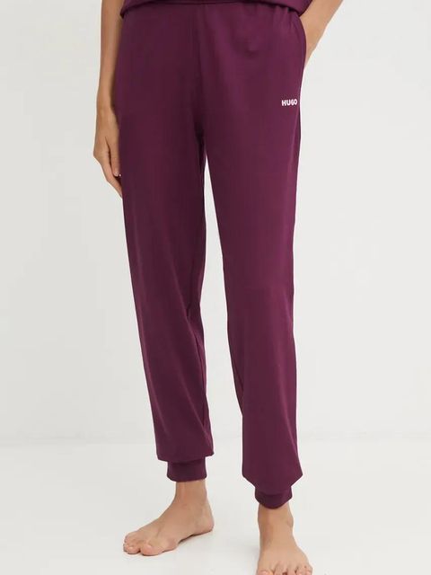 HUGO spodnie lounge kolor fioletowy 50490578 - zdjęcie produktu nr 1