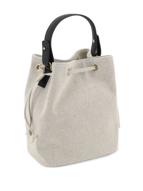 Versace La Medusa canvas bucket bag - Neutrals - zdjęcie produktu nr 2