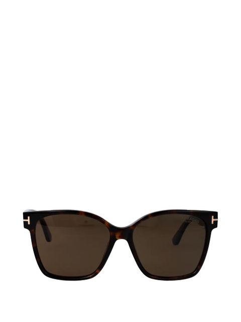 TOM FORD Iris-02 square-frame sunglasses - Brown - zdjęcie produktu nr 1