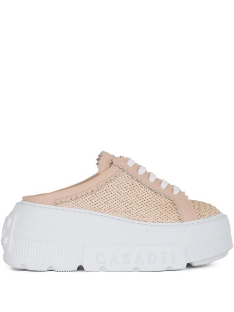 Casadei Nexus Hanoi mules - Neutrals