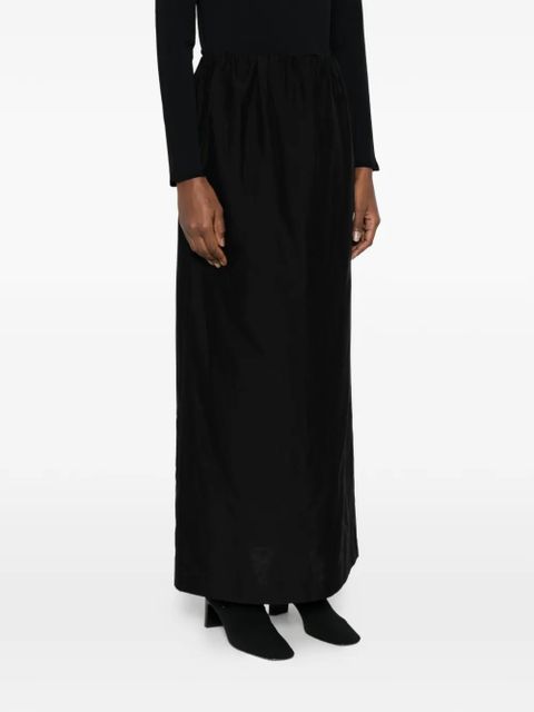 The Row Saul maxi skirt - Black
