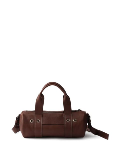 Prada leather tote bag - Brown - zdjęcie produktu nr 2