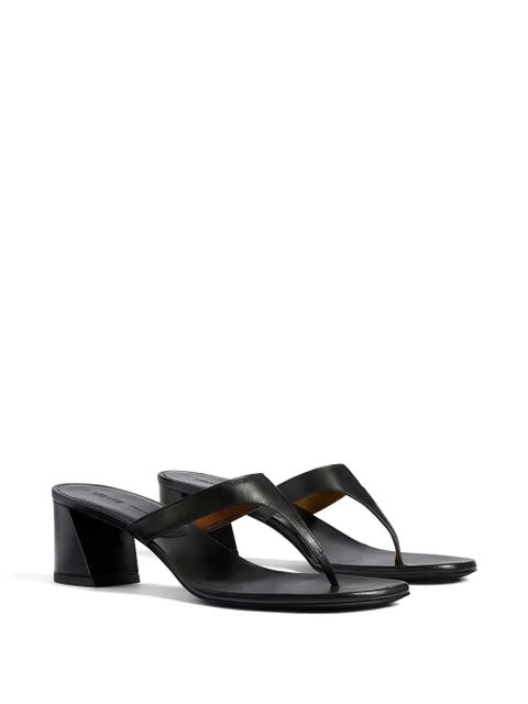 KHAITE T-bar sandals - Black - zdjęcie produktu nr 2