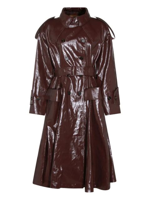 Chloé belted buttoned coat - Purple - zdjęcie produktu nr 1