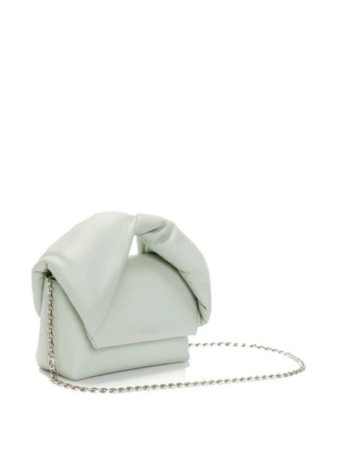 JW Anderson small Twister leather shoulder bag - Green - zdjęcie produktu nr 2