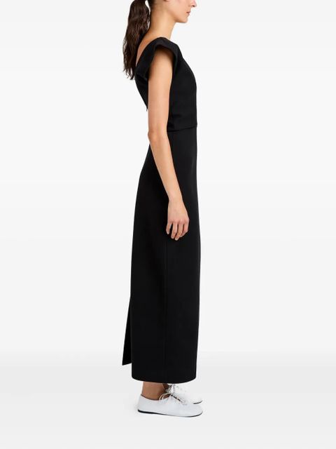 Proenza Schouler Mariam V-neck midi dress - Black - zdjęcie produktu nr 2