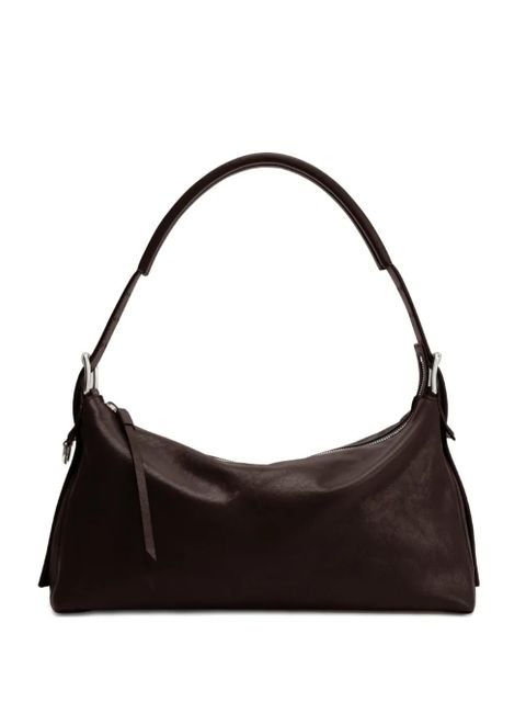 LEMAIRE belted leather shoulder bag - Brown - zdjęcie produktu nr 1