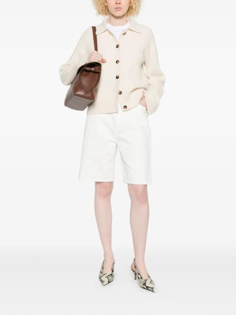 LouLou de Saison Sileta collared cardigan - Neutrals - zdjęcie produktu nr 2