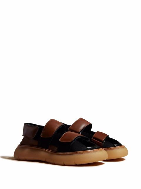 KHAITE Murray chunky leather sandals - Brown - zdjęcie produktu nr 2