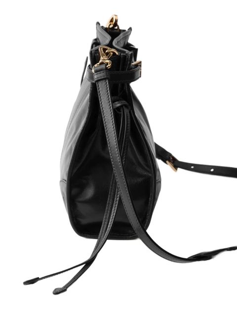 Prada Bonnie leather mini shoulder bag - Black