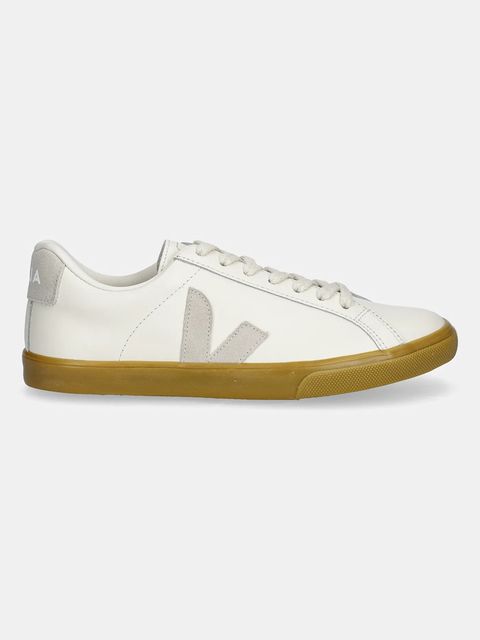 Veja sneakersy skórzane Esplar Logo damskie kolor beżowy EO0220906A - zdjęcie produktu nr 2