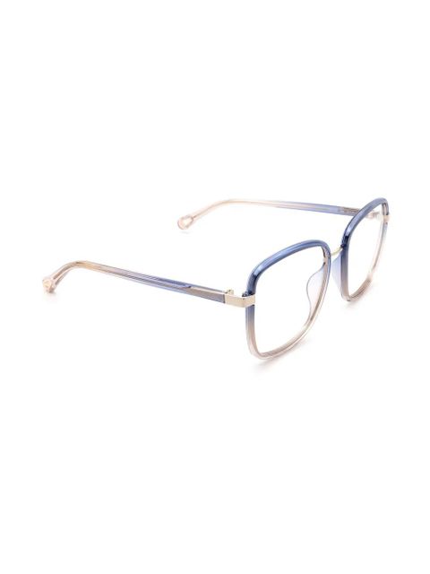 Chloé Eyewear square-frame glasses - Blue - zdjęcie produktu nr 2