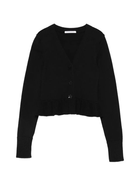 Cecilie Bahnsen Prisca ruffled cardigan - Black - zdjęcie produktu nr 1