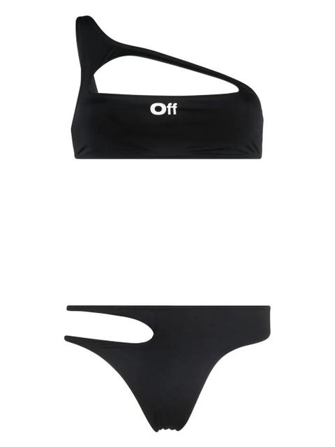 Off-White cut-out bikini set - Black - zdjęcie produktu nr 1