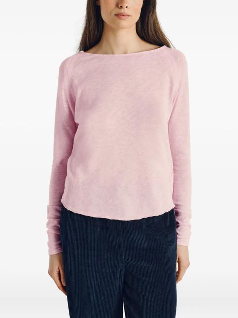 American Vintage Sonoma long-sleeve T-shirt - Pink