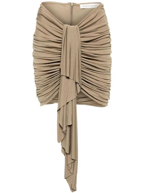 Christopher Esber Vivenda mini skirt - Green - zdjęcie produktu nr 1