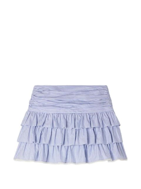SANDRO striped mini skirt - Blue - zdjęcie produktu nr 1