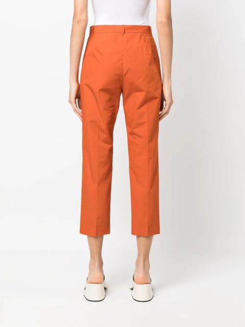 Max Mara cropped tailored trousers - Orange