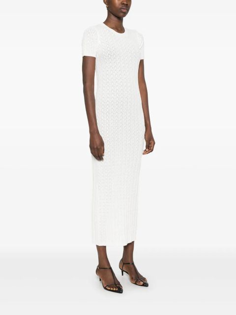 LouLou de Saison Aruba maxi dress - White