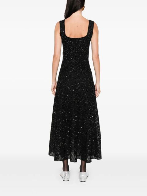 Maje knitted midi dress - Black