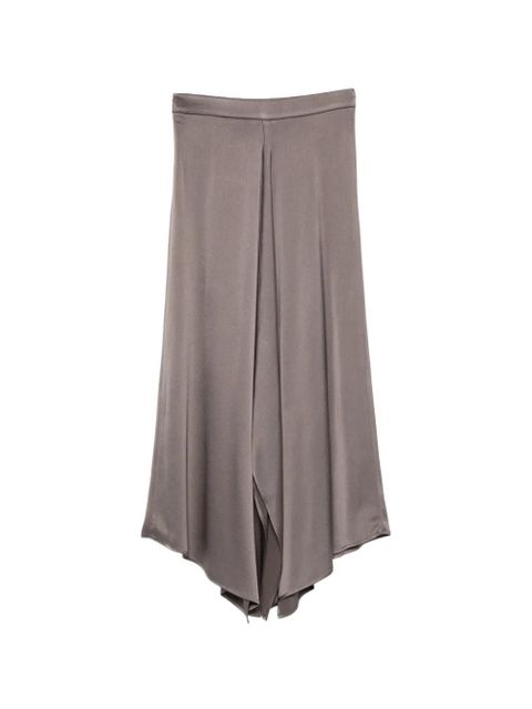 Alysi handkerchief-hem midi skirt - Grey - zdjęcie produktu nr 2