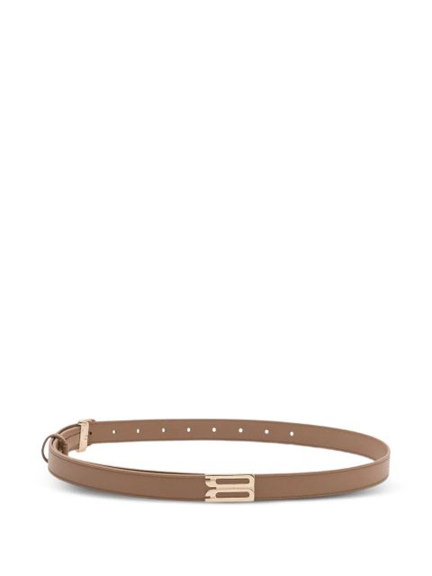 Victoria Beckham Earring buckle belt - Neutrals - zdjęcie produktu nr 2