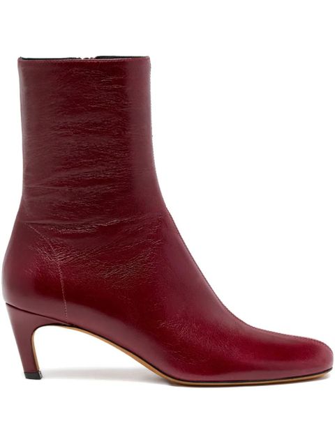 Proenza Schouler leather ankle boots - Red - zdjęcie produktu nr 1