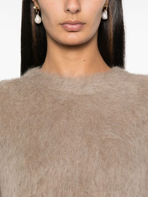 TOTEME brushed-finish sweater - Neutrals
