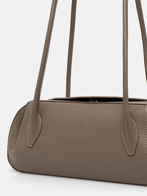 Yuzefi torebka skórzana OYSTER kolor beżowy YUZSS25-HB-OYSB-L052 - zdjęcie produktu nr 2