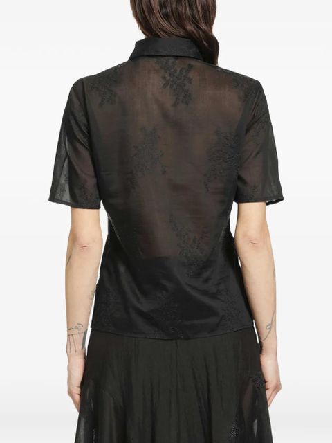 OUR LEGACY pocket short-sleeve shirt - Black