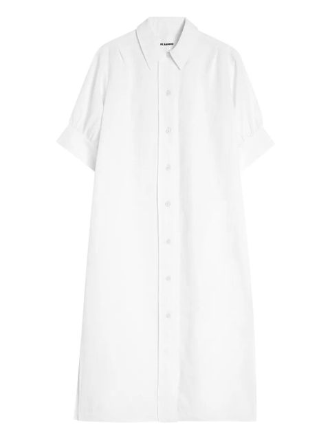 Jil Sander short-sleeve shirt dress - White - zdjęcie produktu nr 1